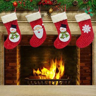 El calcetín navideño