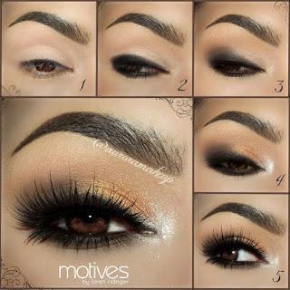 IDEAS DE MAQUILLAJE PARA OJOS EN ESTA NAVIDAD 2017 PASO A PASO