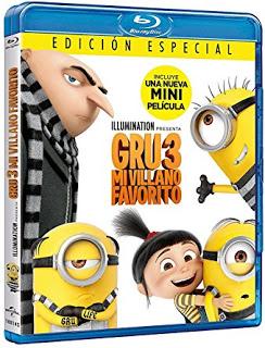 Sorteamos 2 Blu-ray de Spider-Man Homecoming y Gru, mi villano favorito 3