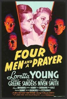 CUATRO HOMBRES Y UNA PLEGARIA (Four Men and a Prayer) (USA, 1938) Intriga, Político, Comedia