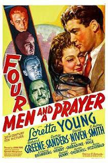 CUATRO HOMBRES Y UNA PLEGARIA (Four Men and a Prayer) (USA, 1938) Intriga, Político, Comedia