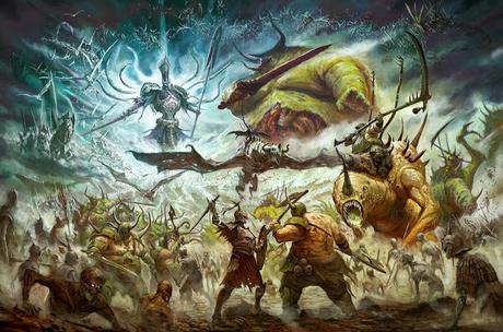 Con dos capas finas de pintura: Adelantos de Nurgle