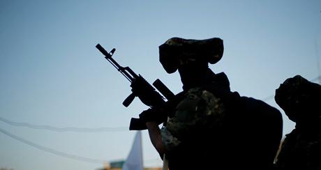 Un militante del grupo palestino Yihad Islámica