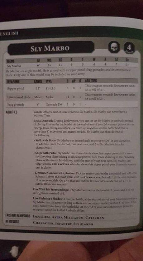 Día 26: A por Sly Marbo (Reglas)