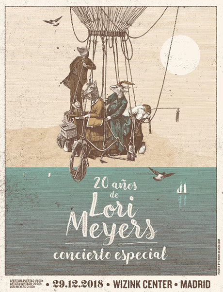 Concierto especial 20 aniversario de Lori Meyers en el WiZink Center de Madrid