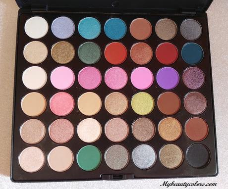 ULTIMATE ARTISTRY EYESHADOW PALETTE DE BH COSMETICS: REVIEW Y SWATCHES