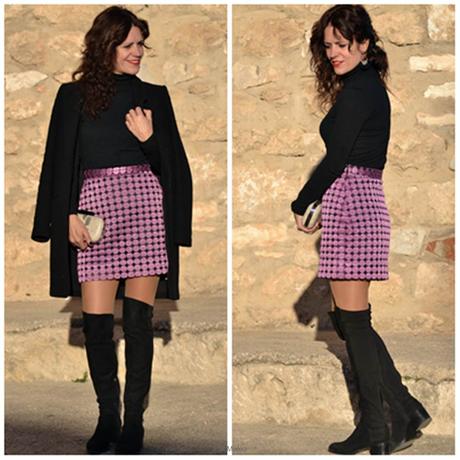 PURPLE SKIRT