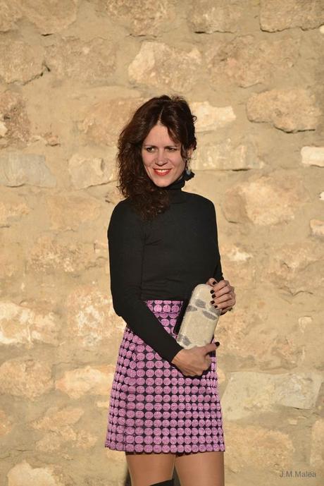 PURPLE SKIRT