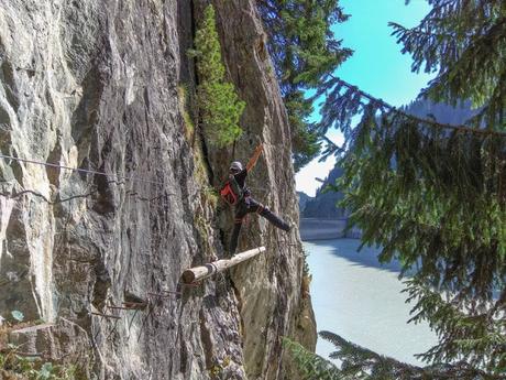 Via Ferrata Aletch, Suiza K3