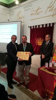 Un espeleólogo en el Ateneo de Ilugo