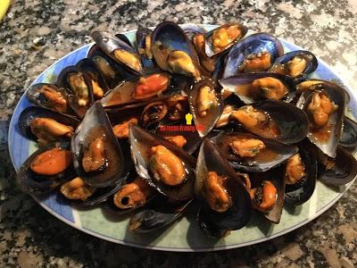 MEJILLONES EN SALSA EN OLLA GM, THERMOMIX Y TRADICIONAL