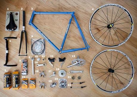 construir una bicicleta