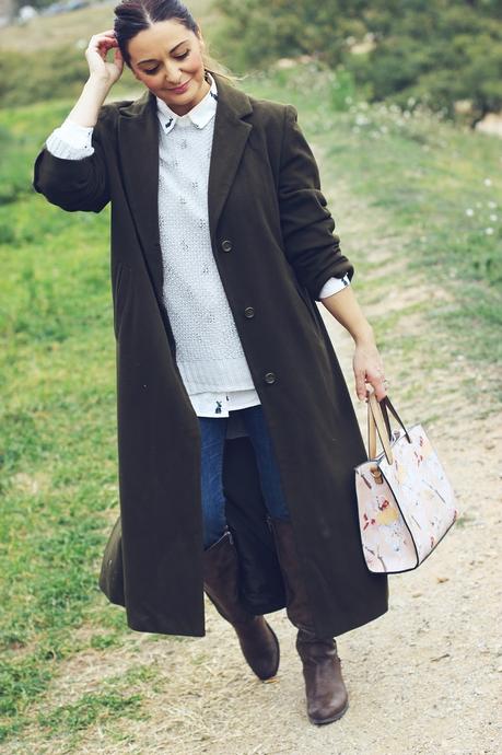 Como combinar un abrigo extra largo Como combinar un abrigo extra largo