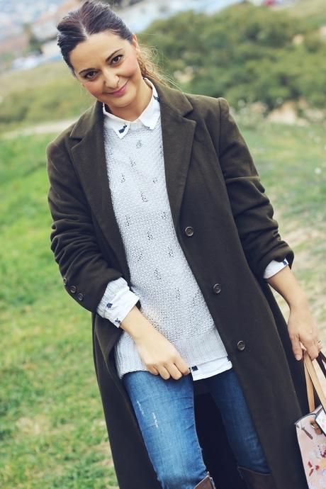 Como combinar un abrigo extra largo Como combinar un abrigo extra largo