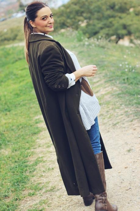 Como combinar un abrigo extra largo Como combinar un abrigo extra largo