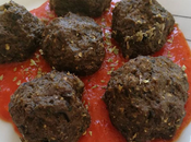 Albóndigas berenjena salsa tomate
