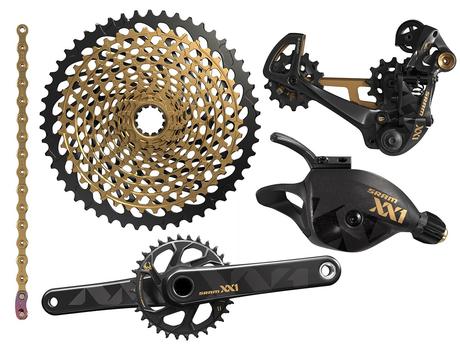 Sram XX1 Eagle vs Sram GX Eagle: 1.000 euros de diferencia entre ellos sram