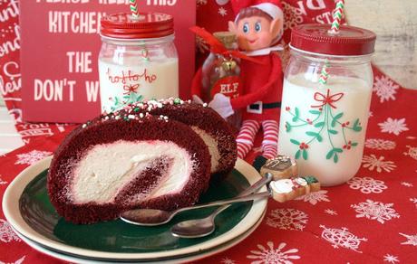 Red Velvet-Cherry Cake Roll Red Velvet-Cherry Cake Roll