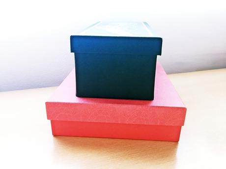 Decorar cajas con washi tape
