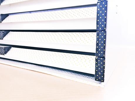 Decorar cajas con washi tape