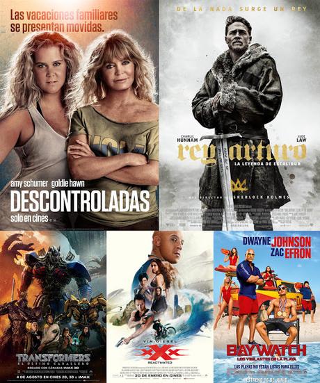 Top Cinco Peores películas 2017