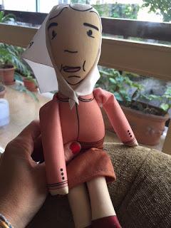 Héroes y heroínas reales hechas muñecos para jugar