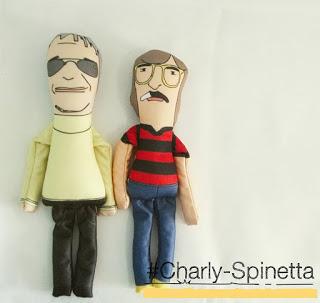 Héroes y heroínas reales hechas muñecos para jugar