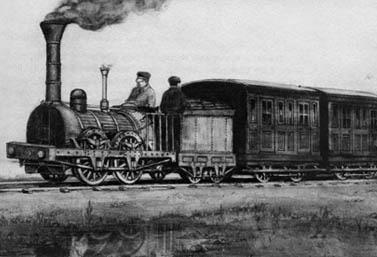 Resultado de imagen de dibujo edad tren vapor