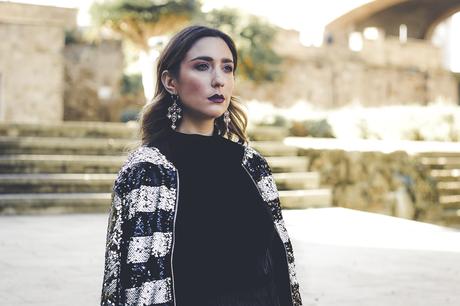 Party Looks: Midi Skirt+Bomber