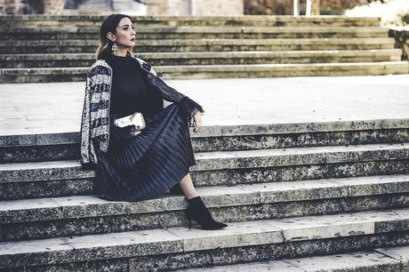 Party Looks: Midi Skirt+Bomber