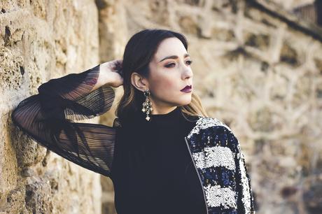 Party Looks: Midi Skirt+Bomber