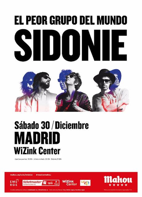 [Noticia] Sidonie despiden la gira de El Peor Grupo del Mundo en Madrid
