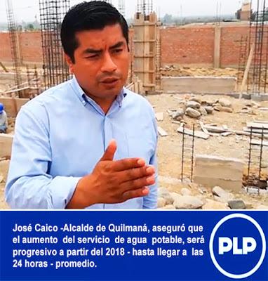 MÁS HORAS DE AGUA PARA QUILMANÁ…