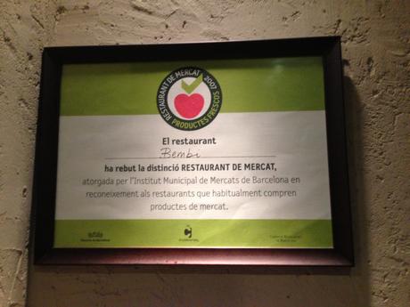 Restaurante hindú Bembi, cocina india moderna en Barcelona.