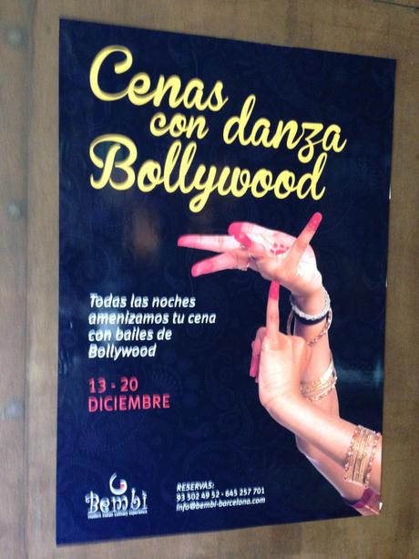 Restaurante hindú Bembi, cocina india moderna en Barcelona.