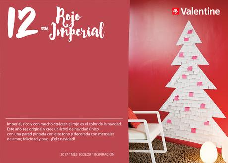 Diciembre: Interiores en Rojo Imperial