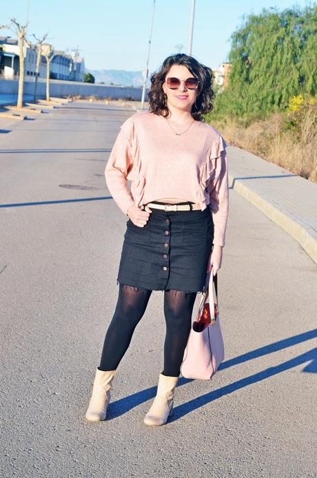 Look en rosa y negro - Paperblog