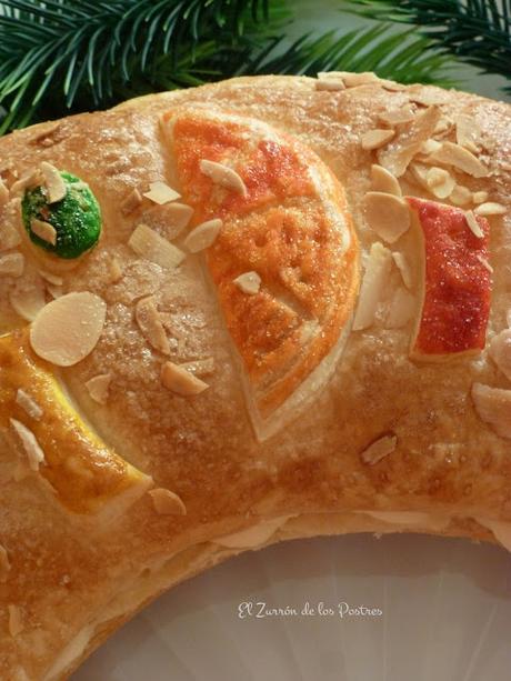 Roscón de Reyes de Hojaldre con Fruta Trampantojo