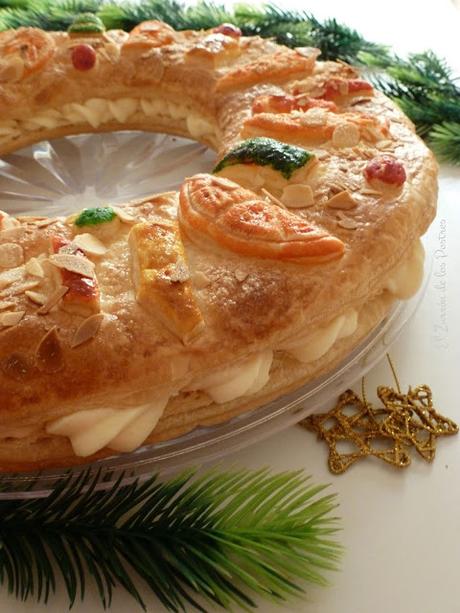 Roscón de Reyes de Hojaldre con Fruta Trampantojo