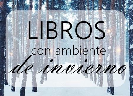 Libros con ambiente invernal