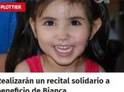 Realizarán recital solidario beneficio Bianca