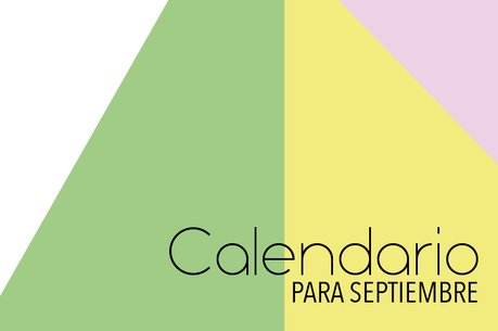 Calendario para Septiembre