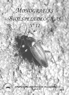 Ya está aquí Monografías Bioespeleológicas nº 12