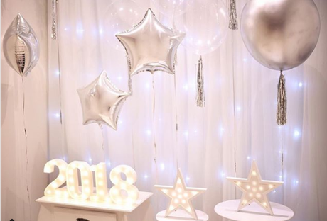 Decora tu fiesta de fin de año 2018 con Globos