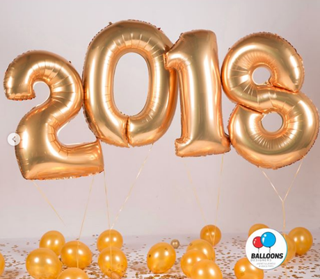 Decora tu fiesta de fin de año 2018 con Globos
