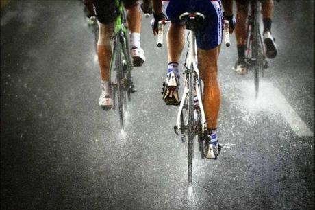 Protégete de la lluvia cuando vas en bici