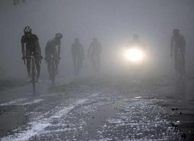 Protégete de la lluvia cuando vas en bici