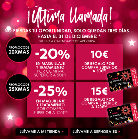 ¡¡”Rebajas'” en SEPHORA!!