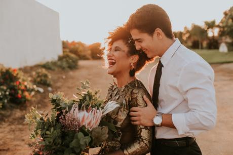 Adiós 2017...Negro y Dorado, una novia diferente Adiós 2017...Negro y Dorado, una novia diferente