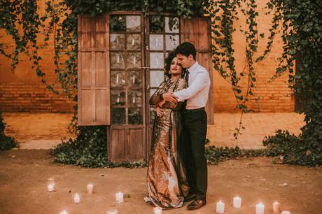 Adiós 2017...Negro y Dorado, una novia diferente Adiós 2017...Negro y Dorado, una novia diferente